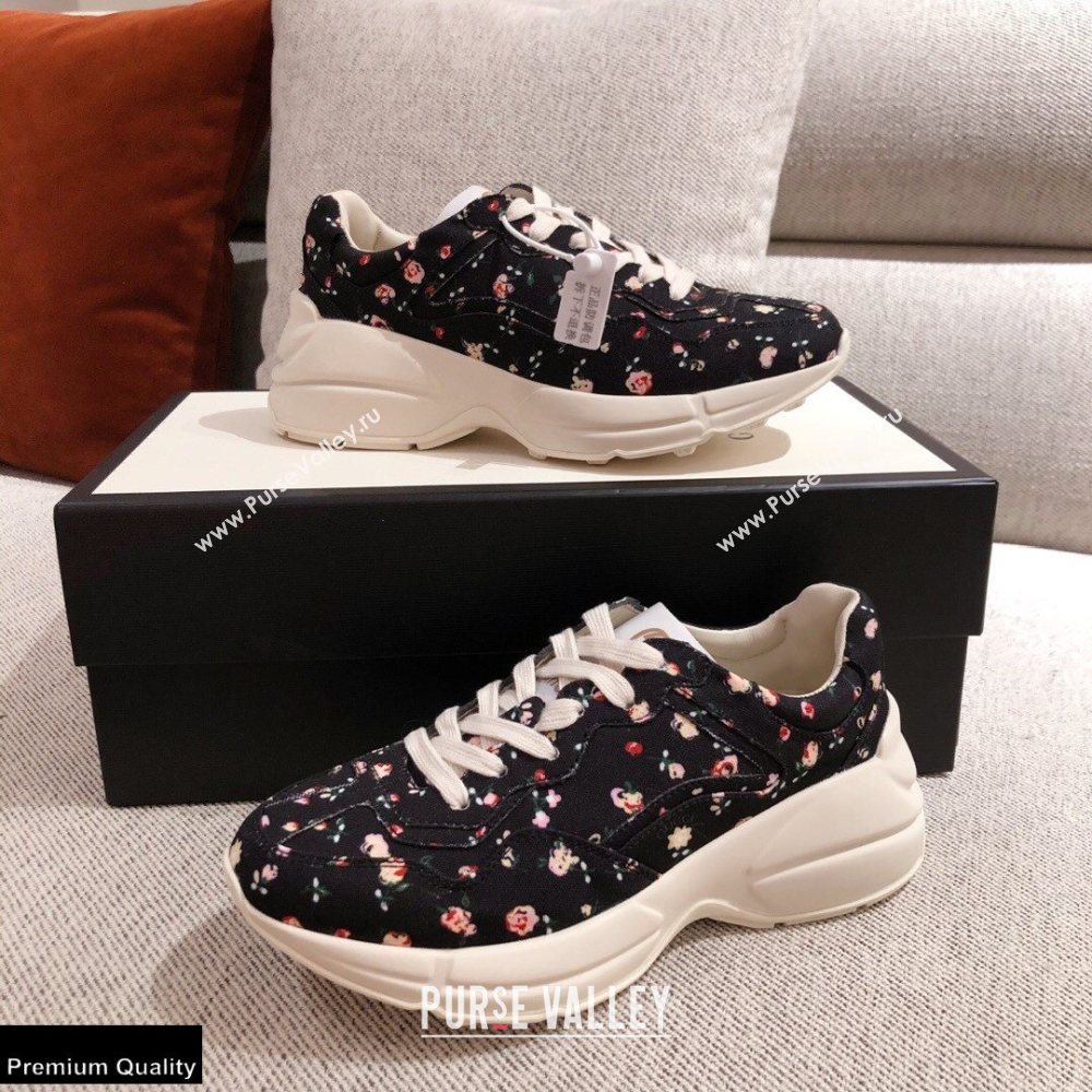 Gucci Rhyton Leather Lovers Sneakers 23 2021 (kaola-21022338)