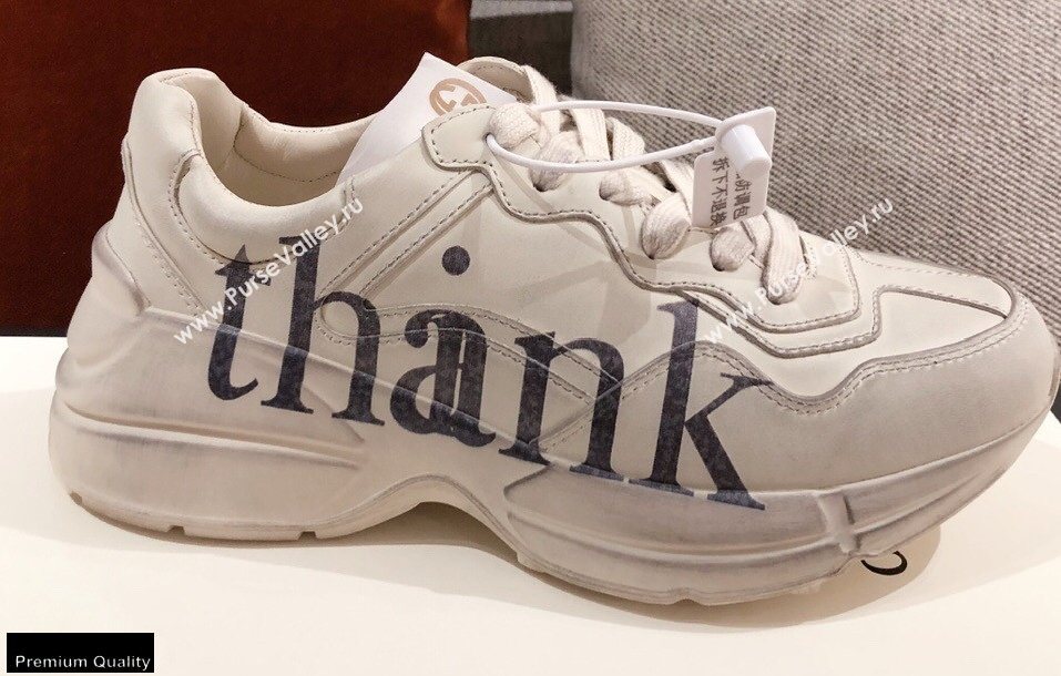 Gucci Rhyton Leather Lovers Sneakers 21 2021 (kaola-21022336)