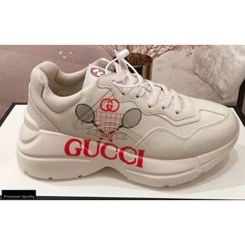 Gucci Rhyton Leather Lovers Sneakers 14 2021 (kaola-21022329)