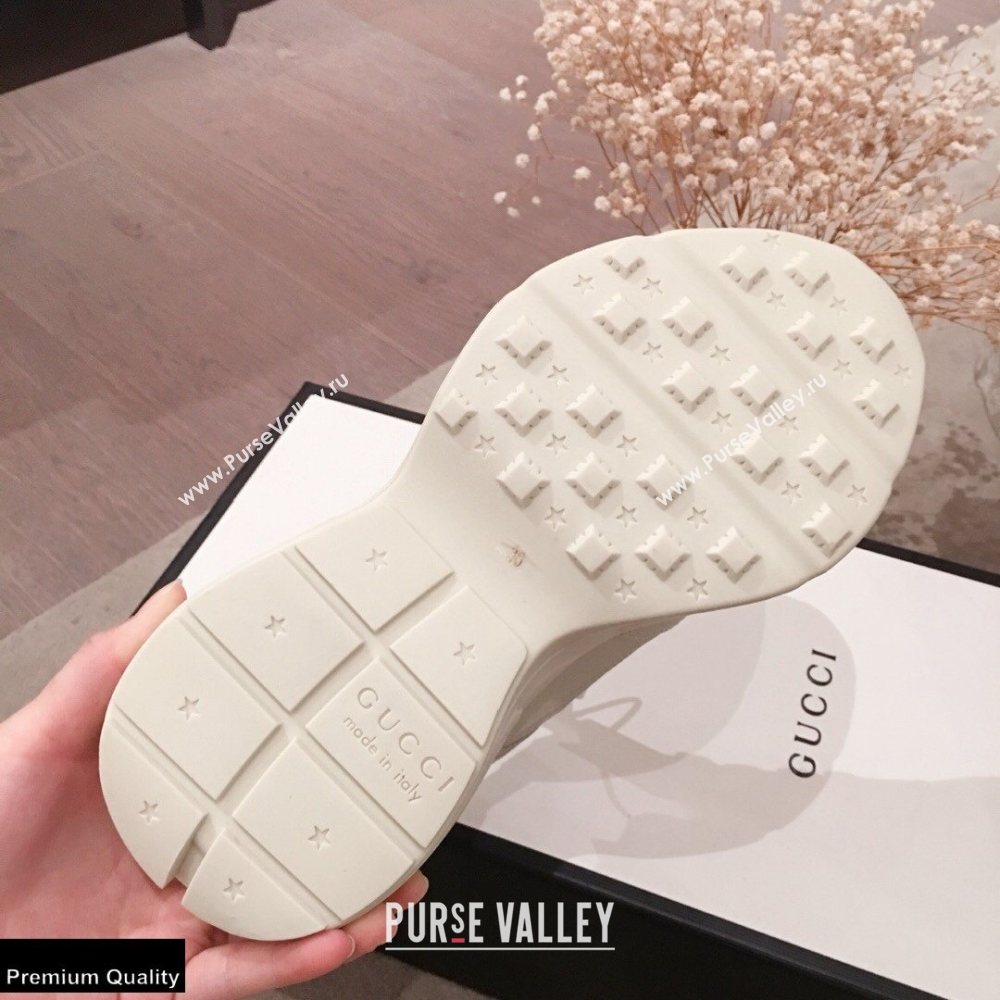 Gucci Rhyton Leather Lovers Sneakers 14 2021 (kaola-21022329)