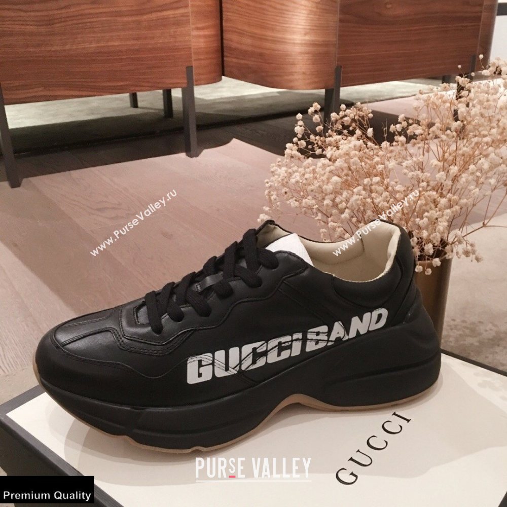Gucci Rhyton Leather Lovers Sneakers 13 2021 (kaola-21022328)
