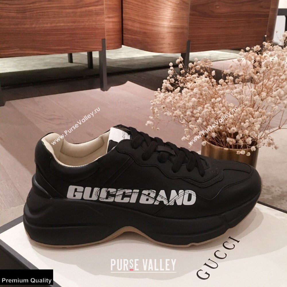 Gucci Rhyton Leather Lovers Sneakers 13 2021 (kaola-21022328)
