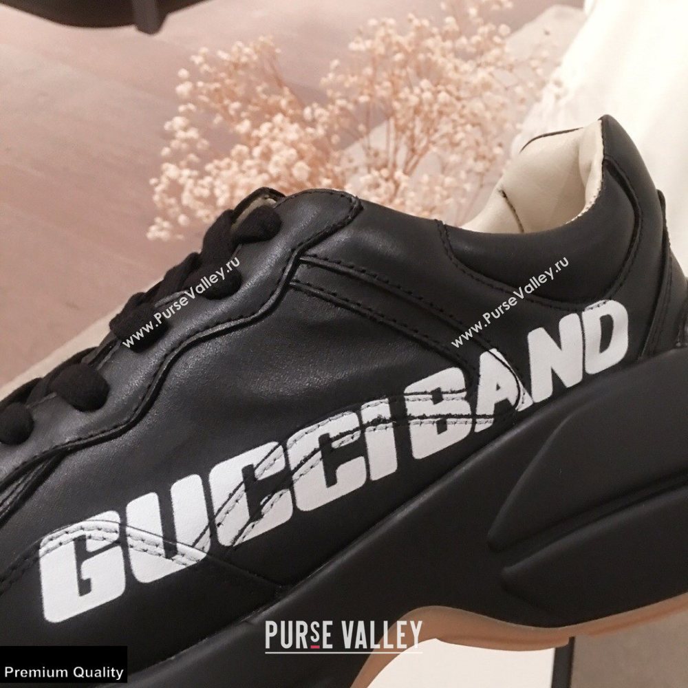 Gucci Rhyton Leather Lovers Sneakers 13 2021 (kaola-21022328)