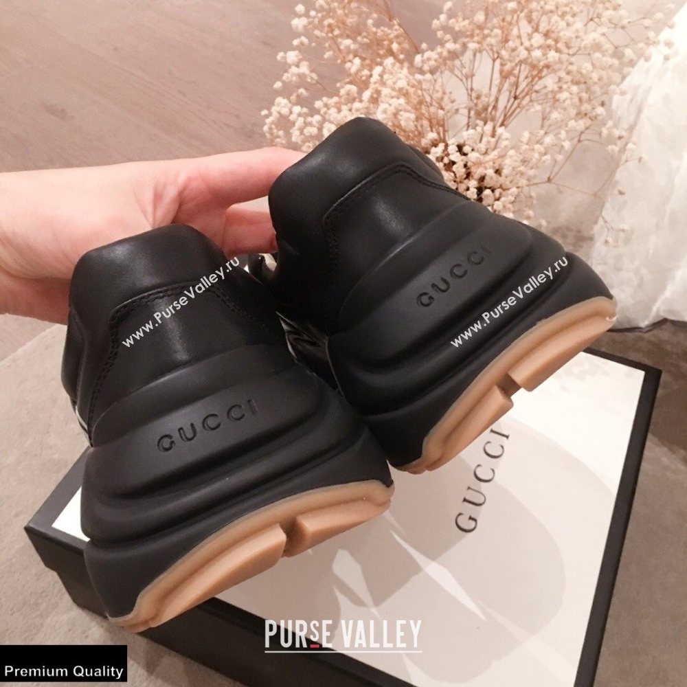 Gucci Rhyton Leather Lovers Sneakers 13 2021 (kaola-21022328)