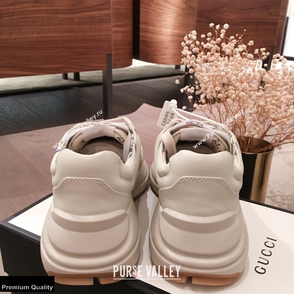 Gucci Rhyton Leather Lovers Sneakers 12 2021 (kaola-21022327)