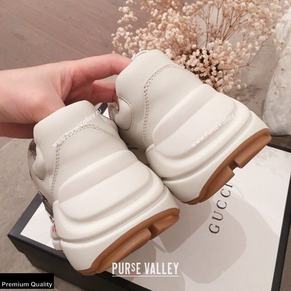 Gucci Rhyton Leather Lovers Sneakers 11 2021 (kaola-21022326)