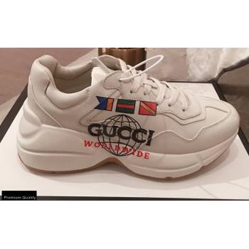 Gucci Rhyton Leather Lovers Sneakers 11 2021 (kaola-21022326)