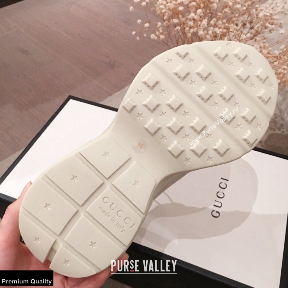 Gucci Rhyton Leather Lovers Sneakers 10 2021 (kaola-21022325)