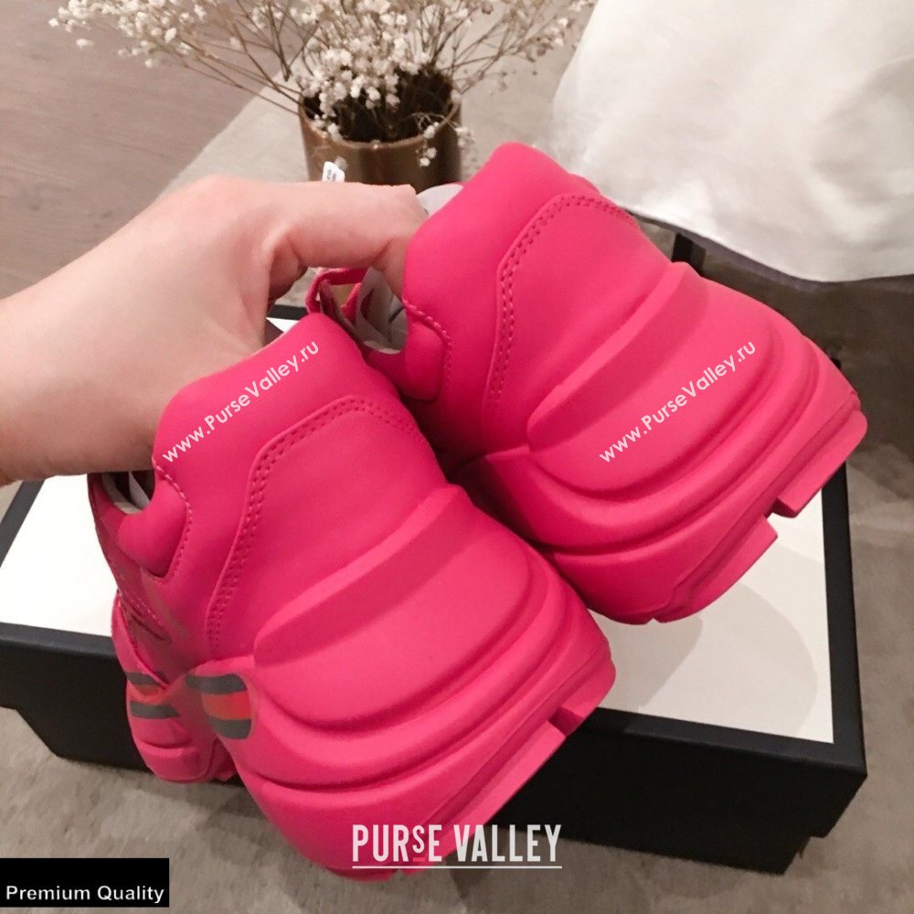 Gucci Rhyton Leather Lovers Sneakers 19 2021 (kaola-21022334)