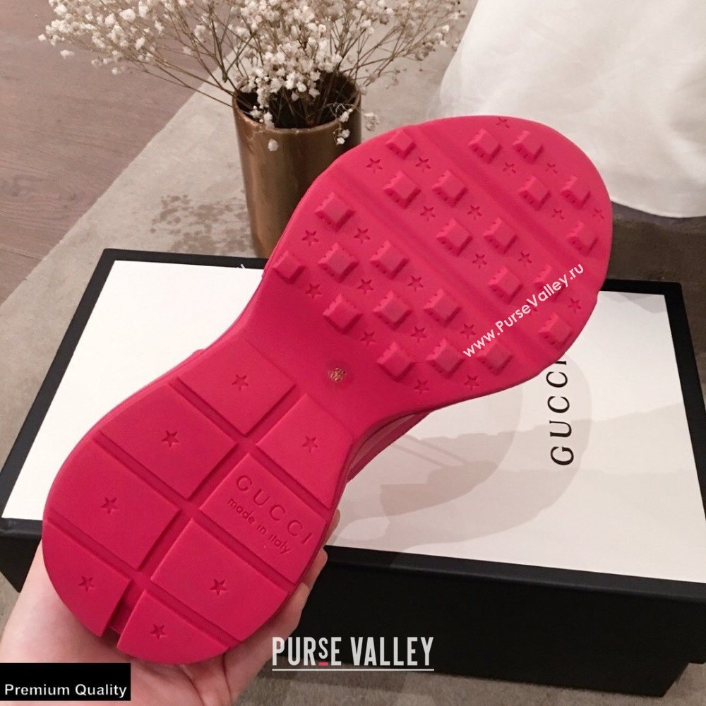 Gucci Rhyton Leather Lovers Sneakers 19 2021 (kaola-21022334)