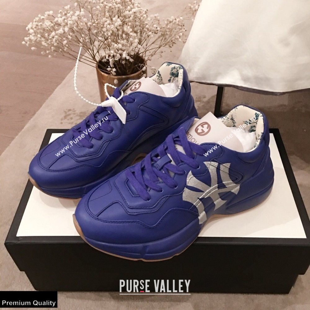 Gucci Rhyton Leather Lovers Sneakers 09 2021 (kaola-21022324)