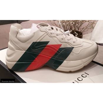 Gucci Rhyton Leather Lovers Sneakers 17 2021 (kaola-21022332)