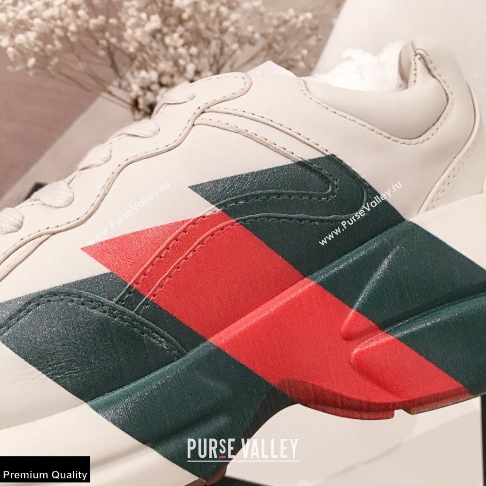 Gucci Rhyton Leather Lovers Sneakers 17 2021 (kaola-21022332)