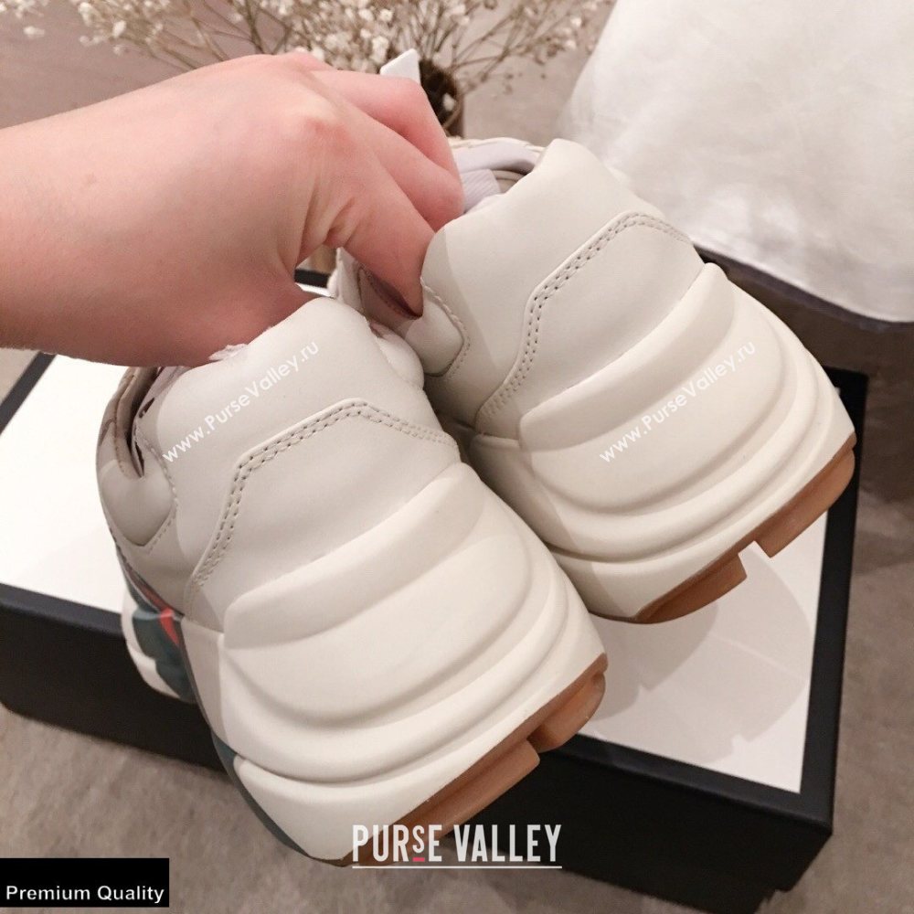 Gucci Rhyton Leather Lovers Sneakers 17 2021 (kaola-21022332)