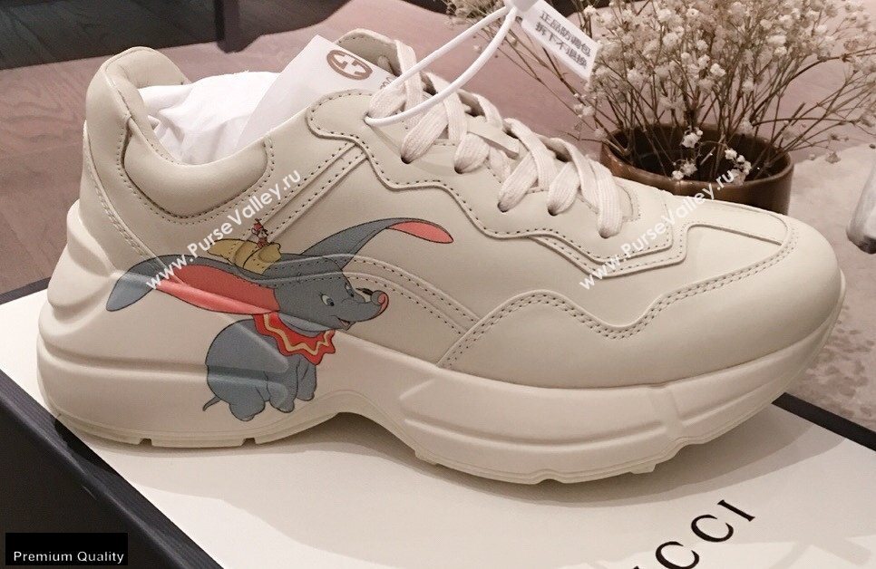 Gucci Rhyton Leather Lovers Sneakers 16 2021 (kaola-21022331)