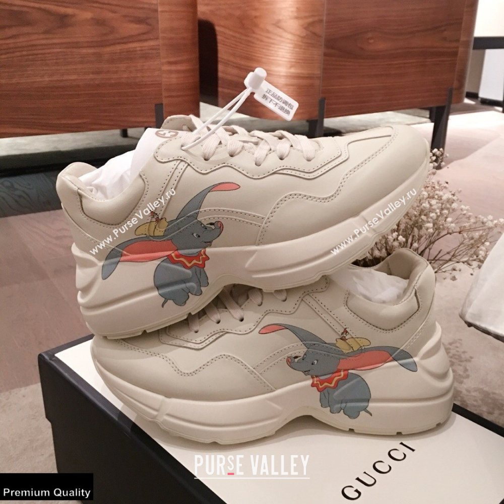 Gucci Rhyton Leather Lovers Sneakers 16 2021 (kaola-21022331)