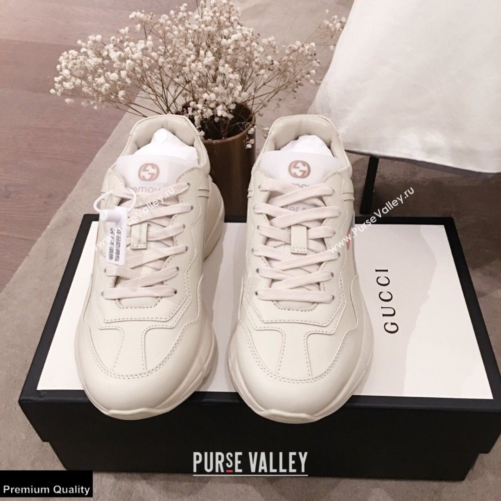 Gucci Rhyton Leather Lovers Sneakers 16 2021 (kaola-21022331)