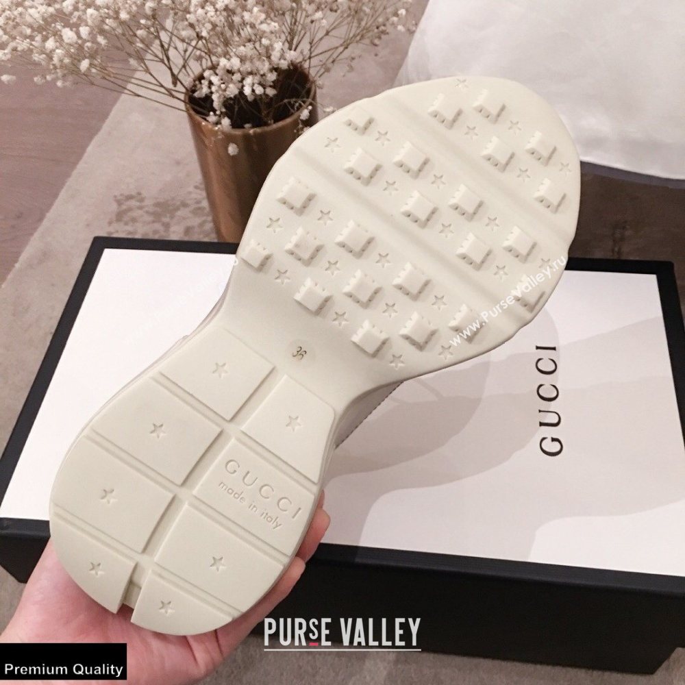 Gucci Rhyton Leather Lovers Sneakers 07 2021 (kaola-21022322)