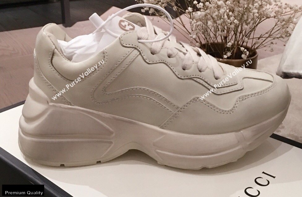 Gucci Rhyton Leather Lovers Sneakers 06 2021 (kaola-21022321)