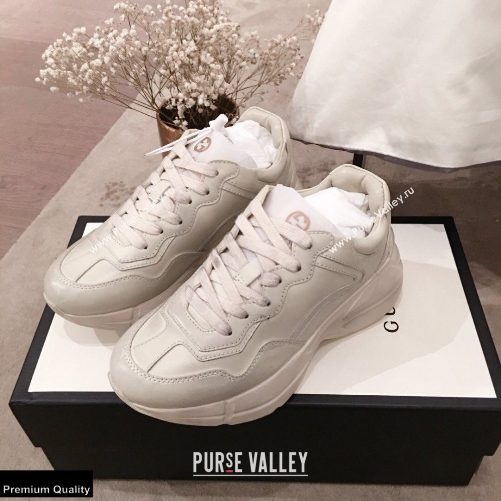 Gucci Rhyton Leather Lovers Sneakers 06 2021 (kaola-21022321)