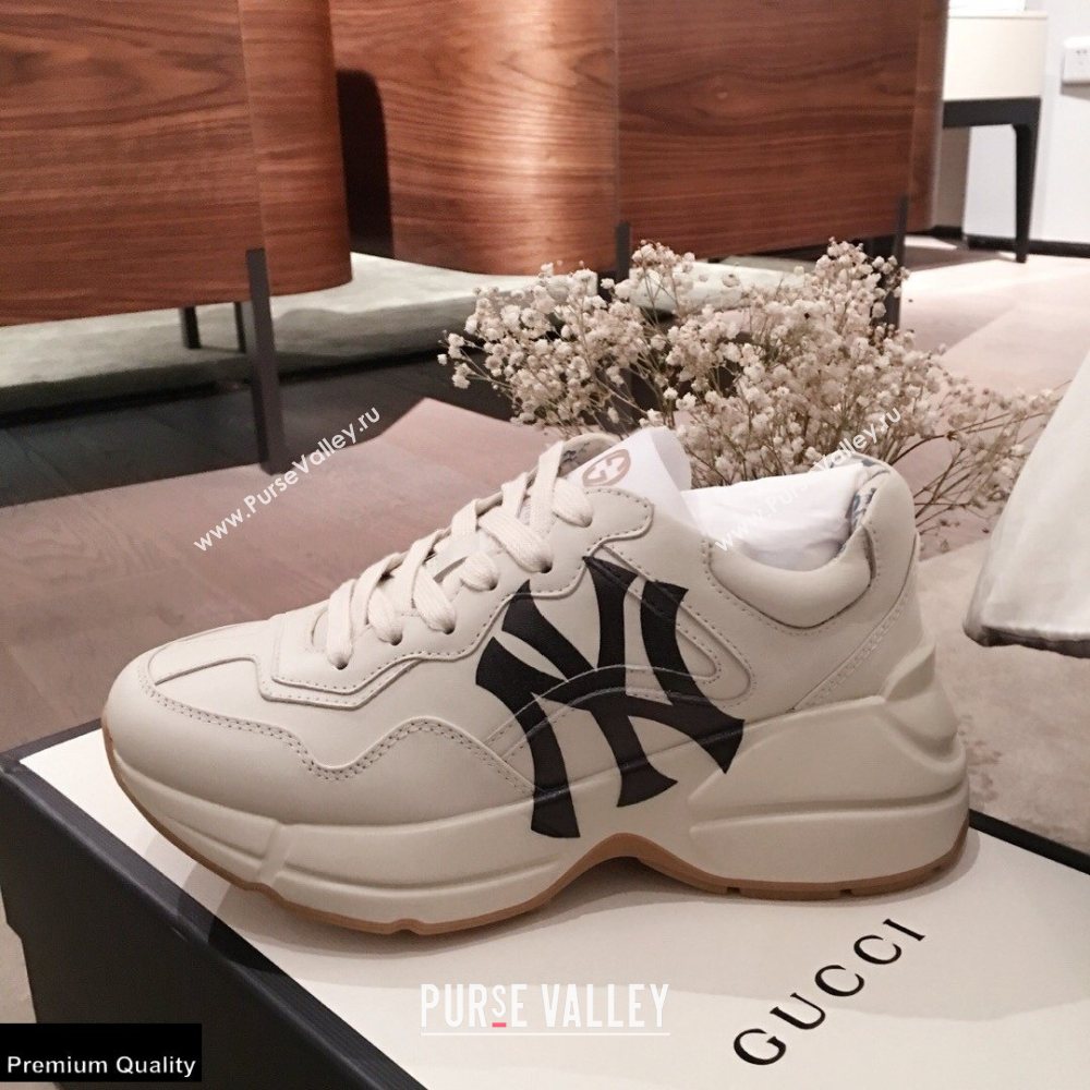Gucci Rhyton Leather Lovers Sneakers 04 2021 (kaola-21022319)