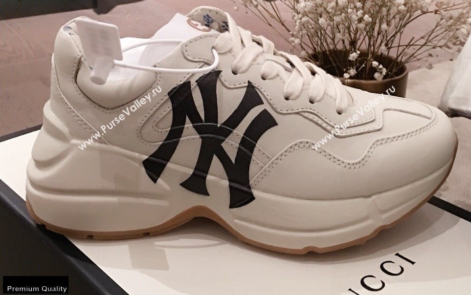 Gucci Rhyton Leather Lovers Sneakers 04 2021 (kaola-21022319)