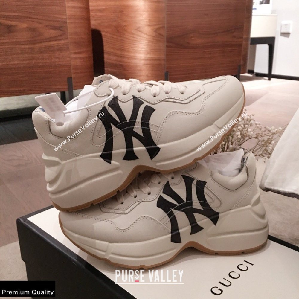Gucci Rhyton Leather Lovers Sneakers 04 2021 (kaola-21022319)