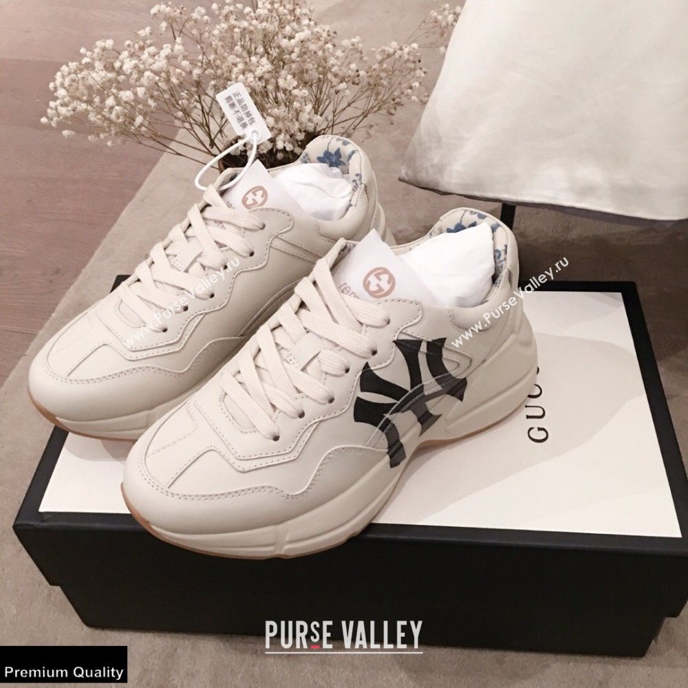 Gucci Rhyton Leather Lovers Sneakers 04 2021 (kaola-21022319)