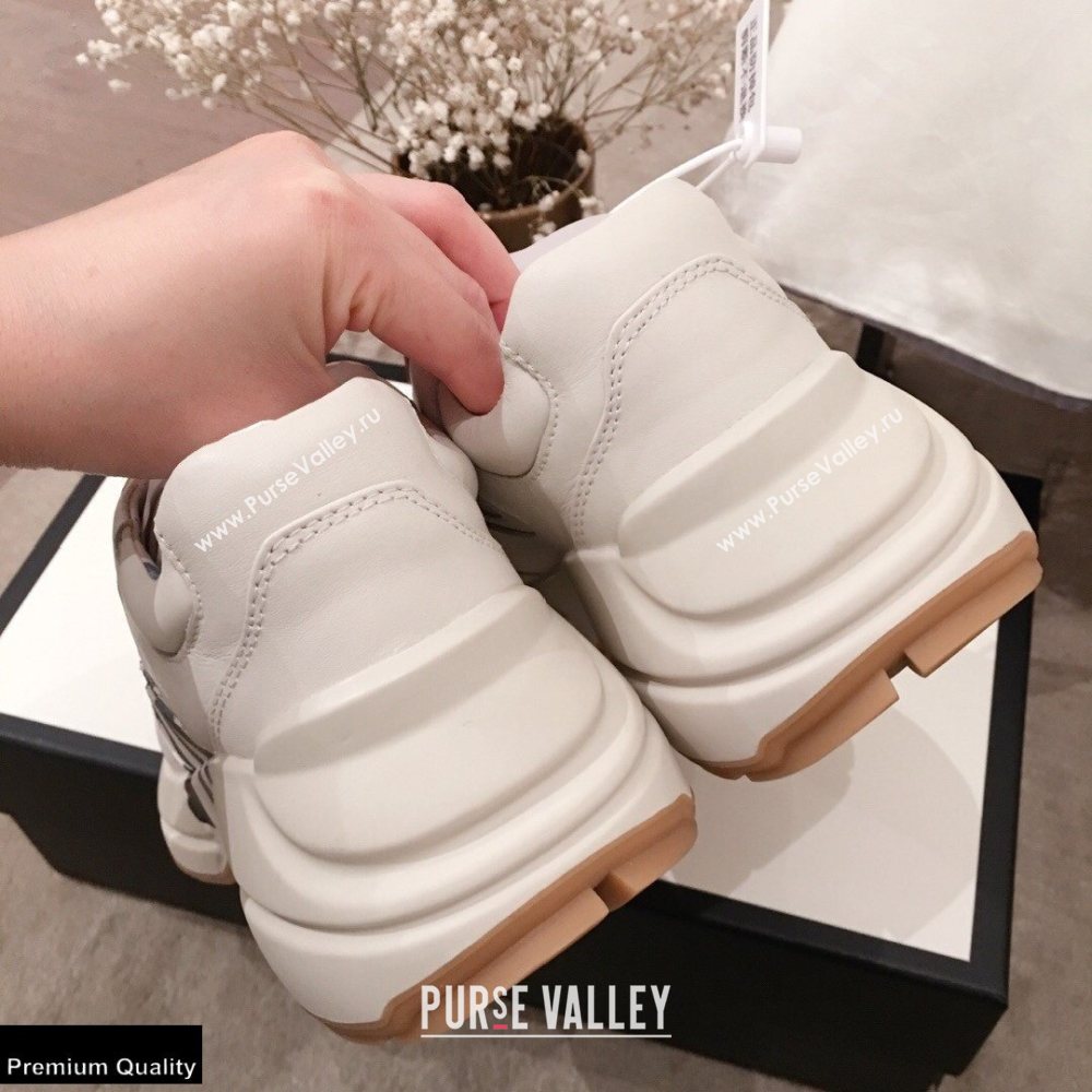 Gucci Rhyton Leather Lovers Sneakers 04 2021 (kaola-21022319)