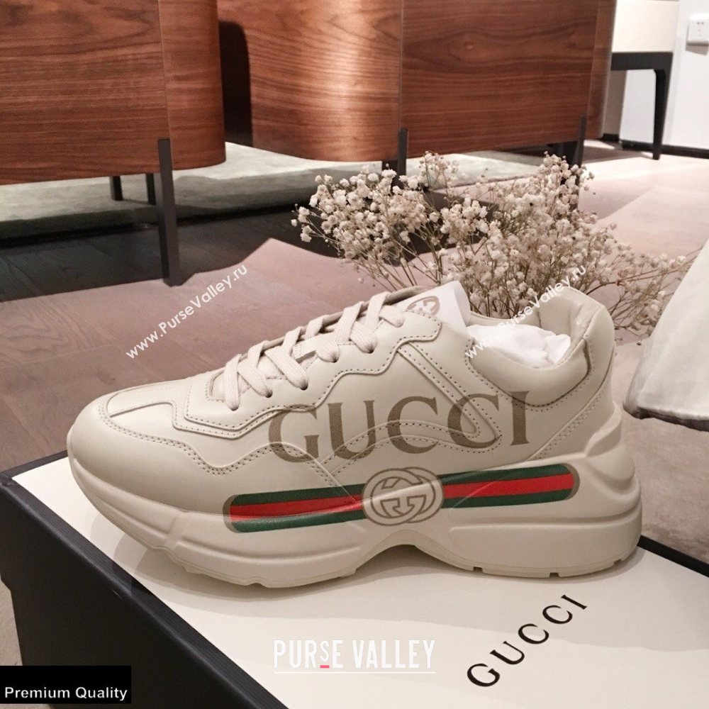 Gucci Rhyton Leather Lovers Sneakers 03 2021 (kaola-21022318)