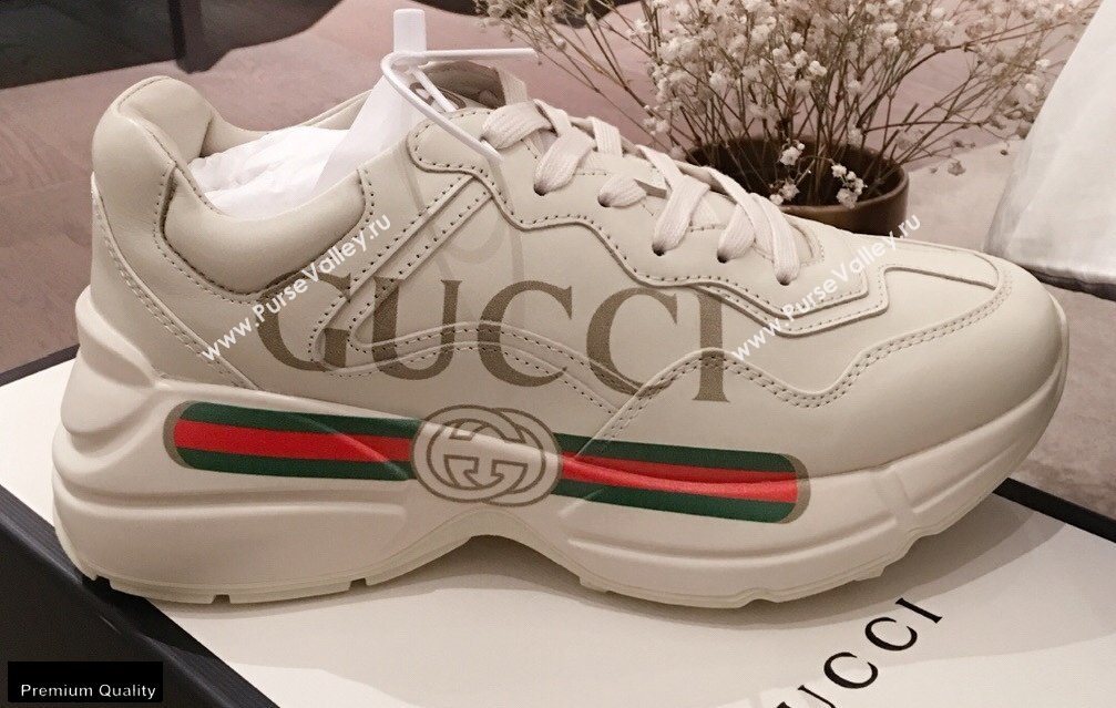 Gucci Rhyton Leather Lovers Sneakers 03 2021 (kaola-21022318)