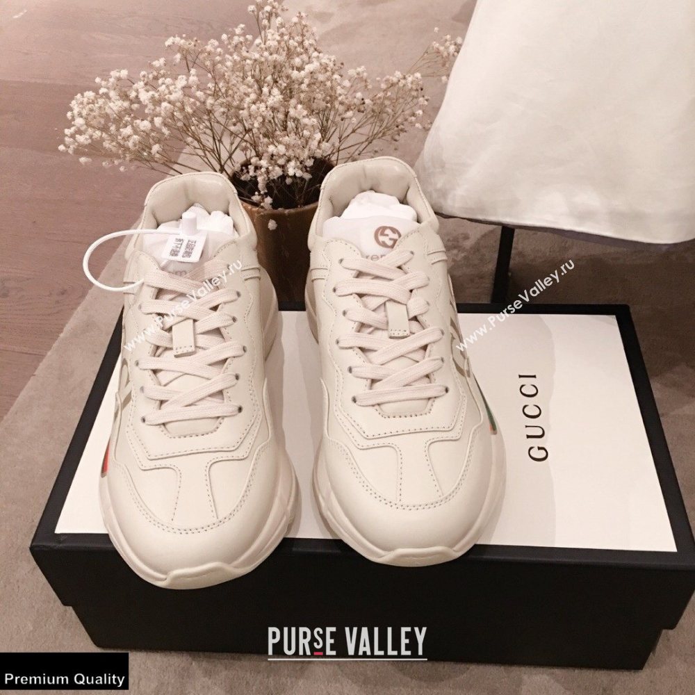 Gucci Rhyton Leather Lovers Sneakers 03 2021 (kaola-21022318)