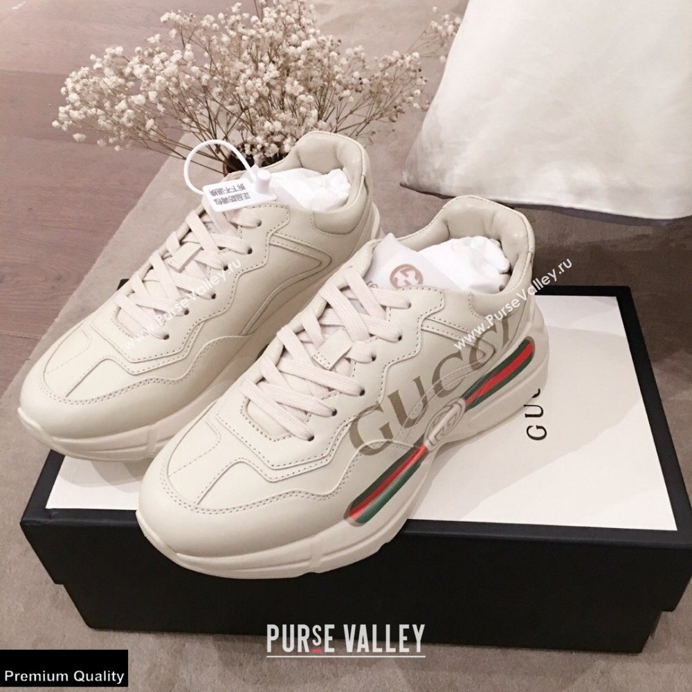 Gucci Rhyton Leather Lovers Sneakers 03 2021 (kaola-21022318)