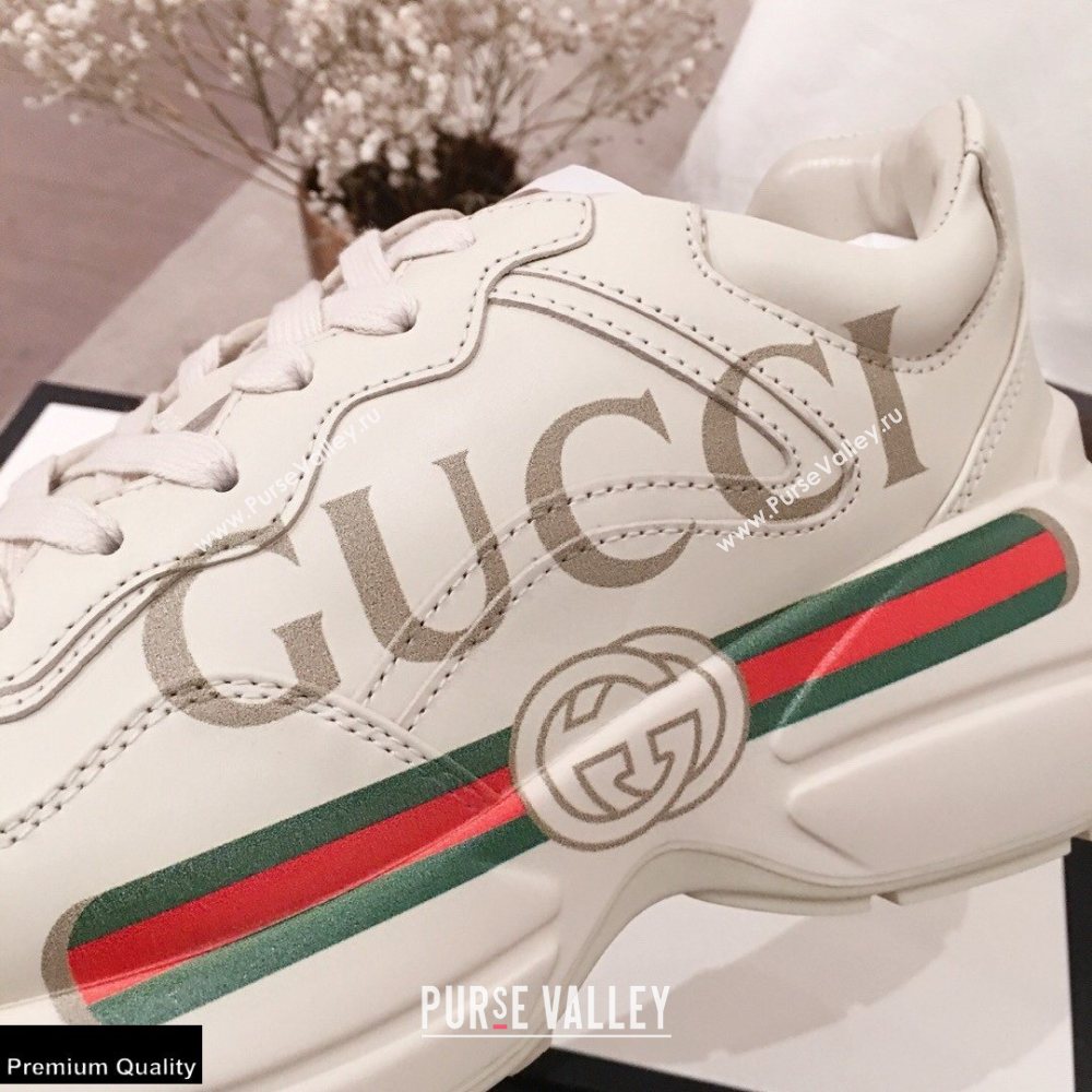 Gucci Rhyton Leather Lovers Sneakers 03 2021 (kaola-21022318)