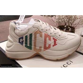 Gucci Rhyton Leather Lovers Sneakers 02 2021 (kaola-21022317)