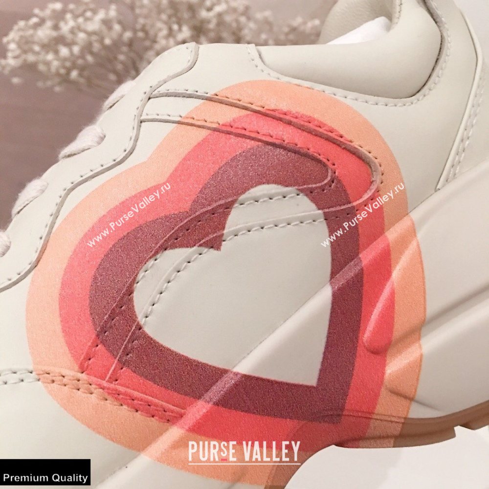 Gucci Rhyton Leather Lovers Sneakers 01 2021 (kaola-21022316)