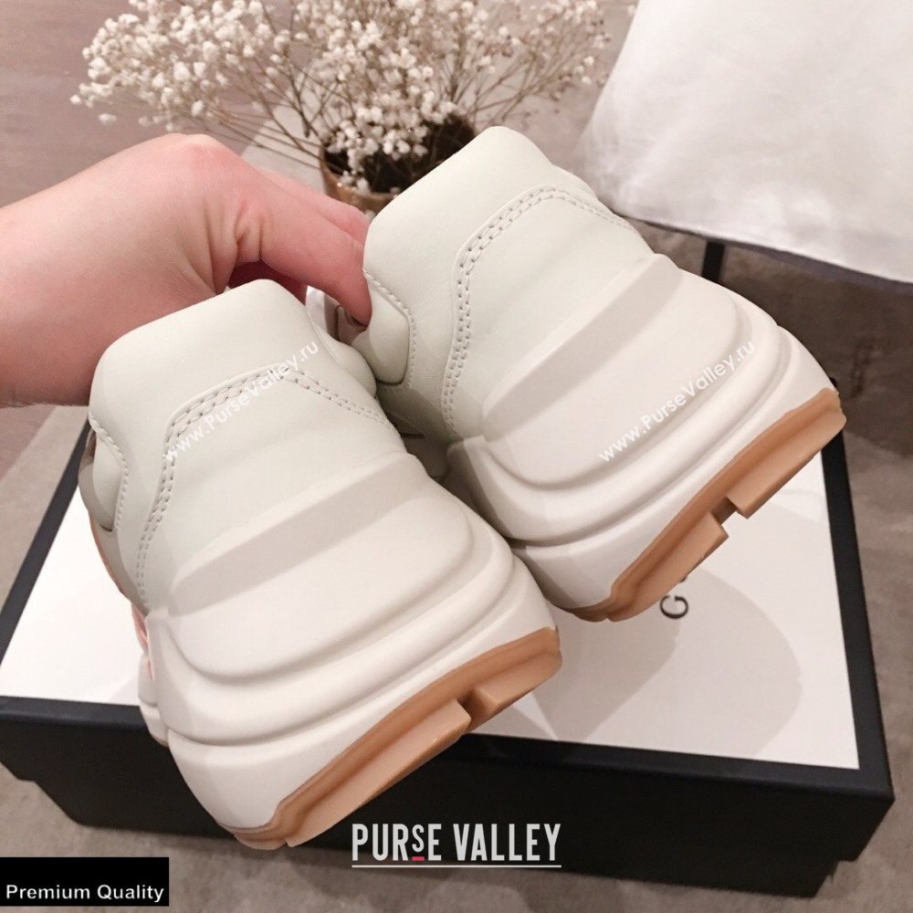 Gucci Rhyton Leather Lovers Sneakers 01 2021 (kaola-21022316)