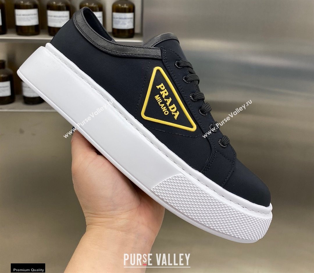 Prada Logo Gabardine Sneakers 03 2021 (modeng-21030409)