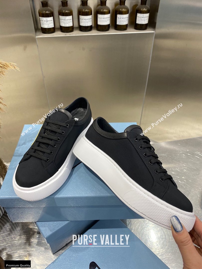 Prada Logo Gabardine Sneakers 03 2021 (modeng-21030409)