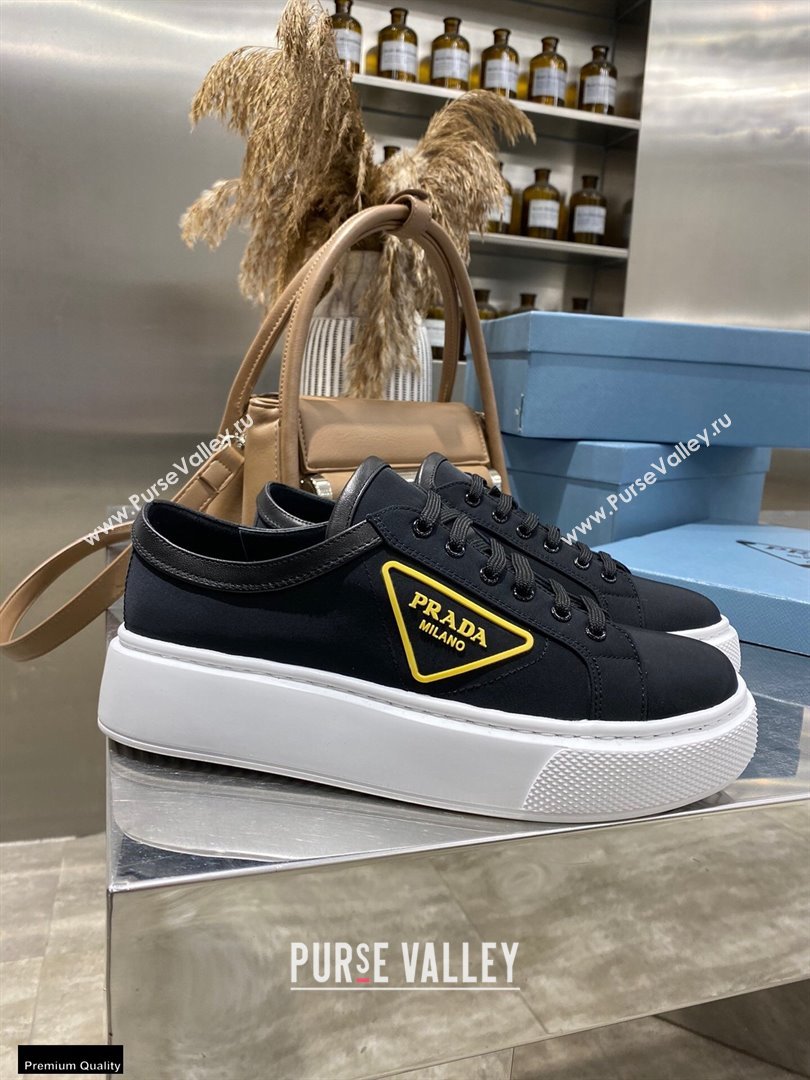 Prada Logo Gabardine Sneakers 03 2021 (modeng-21030409)