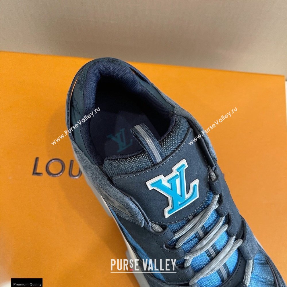 Louis Vuitton A View Mens Sneakers Blue 2021 (modeng-21030471)