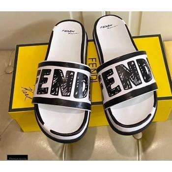 Fendi Rubber Footbed Slides 06 2021 (modeng-21030447)