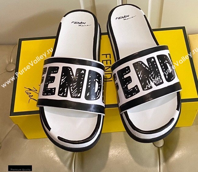 Fendi Rubber Footbed Slides 06 2021 (modeng-21030447)