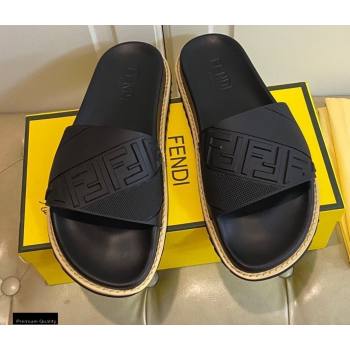 Fendi Rubber Footbed Slides 11 2021 (modeng-21030452)