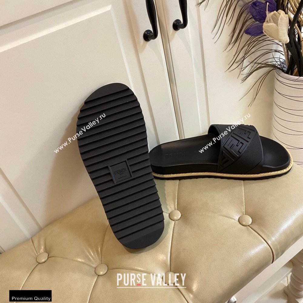 Fendi Rubber Footbed Slides 11 2021 (modeng-21030452)