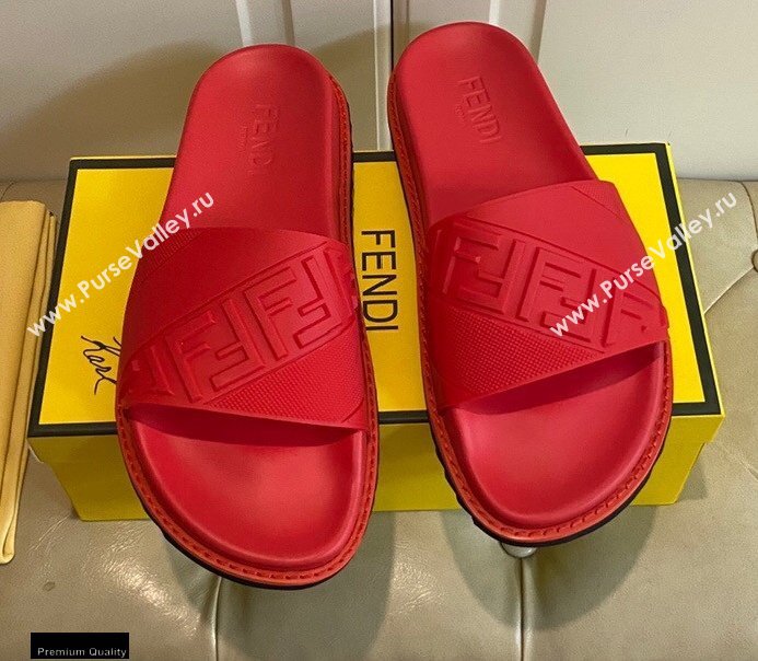 Fendi Rubber Footbed Slides 13 2021 (modeng-21030454)