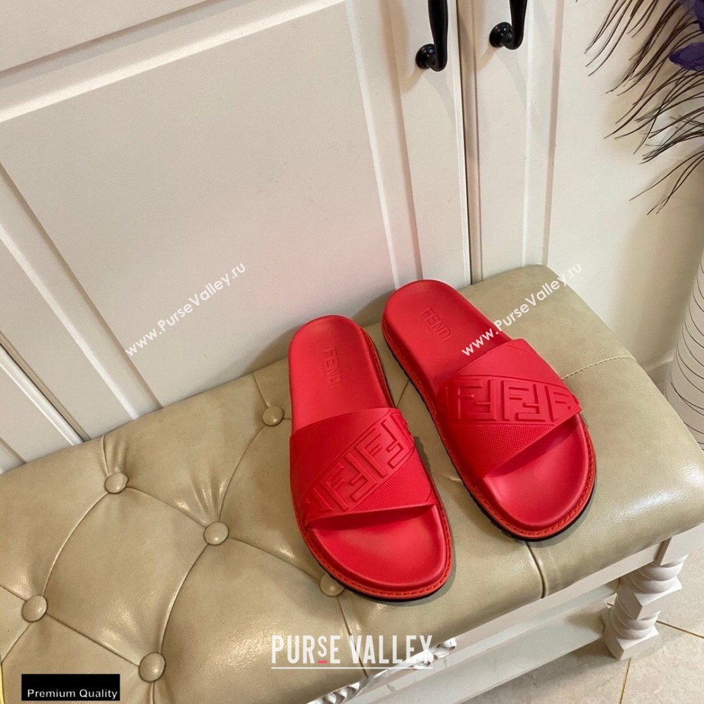 Fendi Rubber Footbed Slides 13 2021 (modeng-21030454)