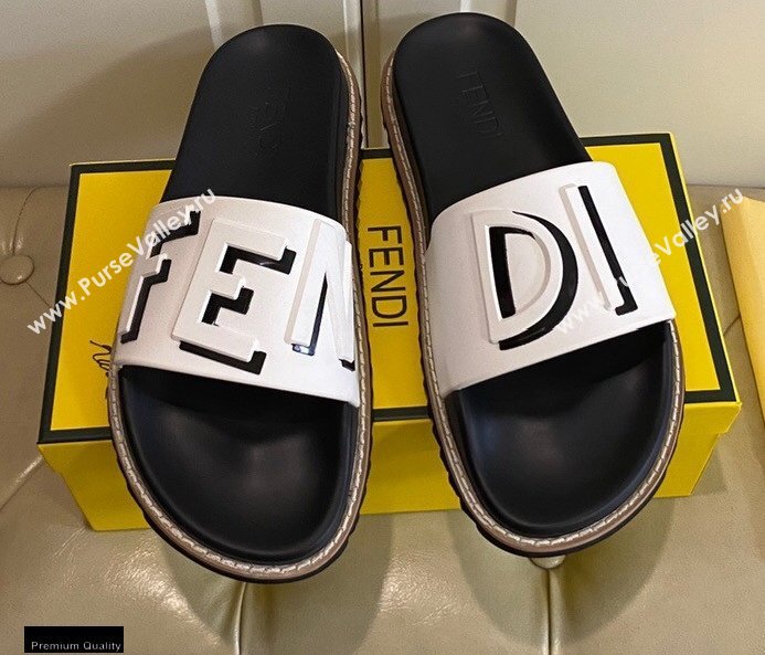 Fendi Rubber Footbed Slides 04 2021 (modeng-21030445)