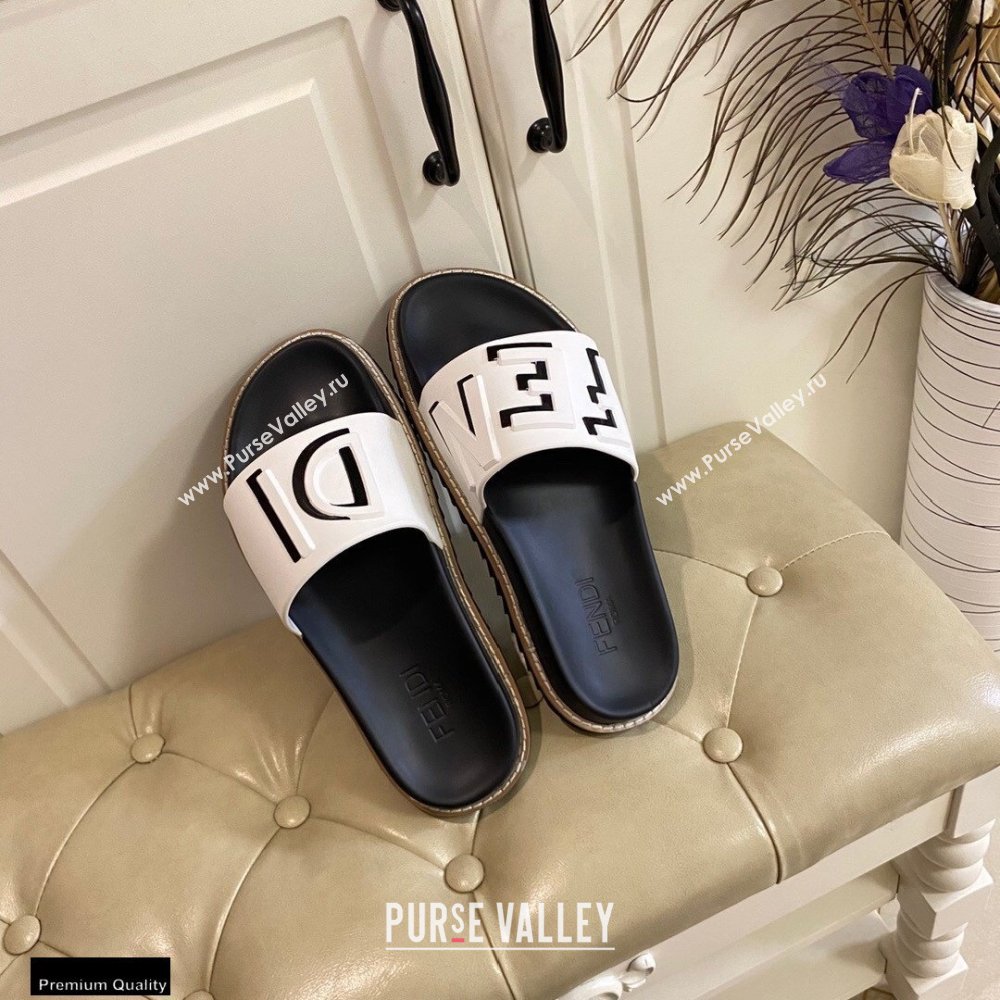 Fendi Rubber Footbed Slides 04 2021 (modeng-21030445)