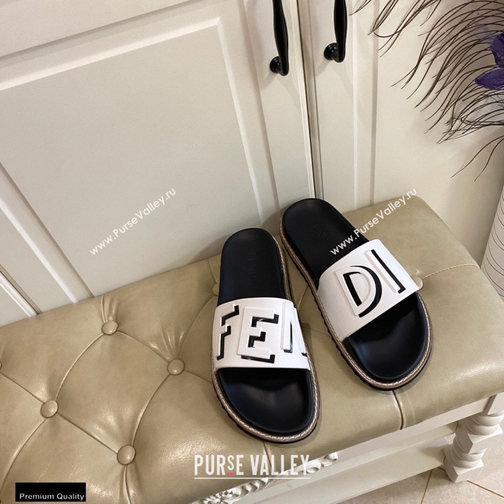 Fendi Rubber Footbed Slides 04 2021 (modeng-21030445)